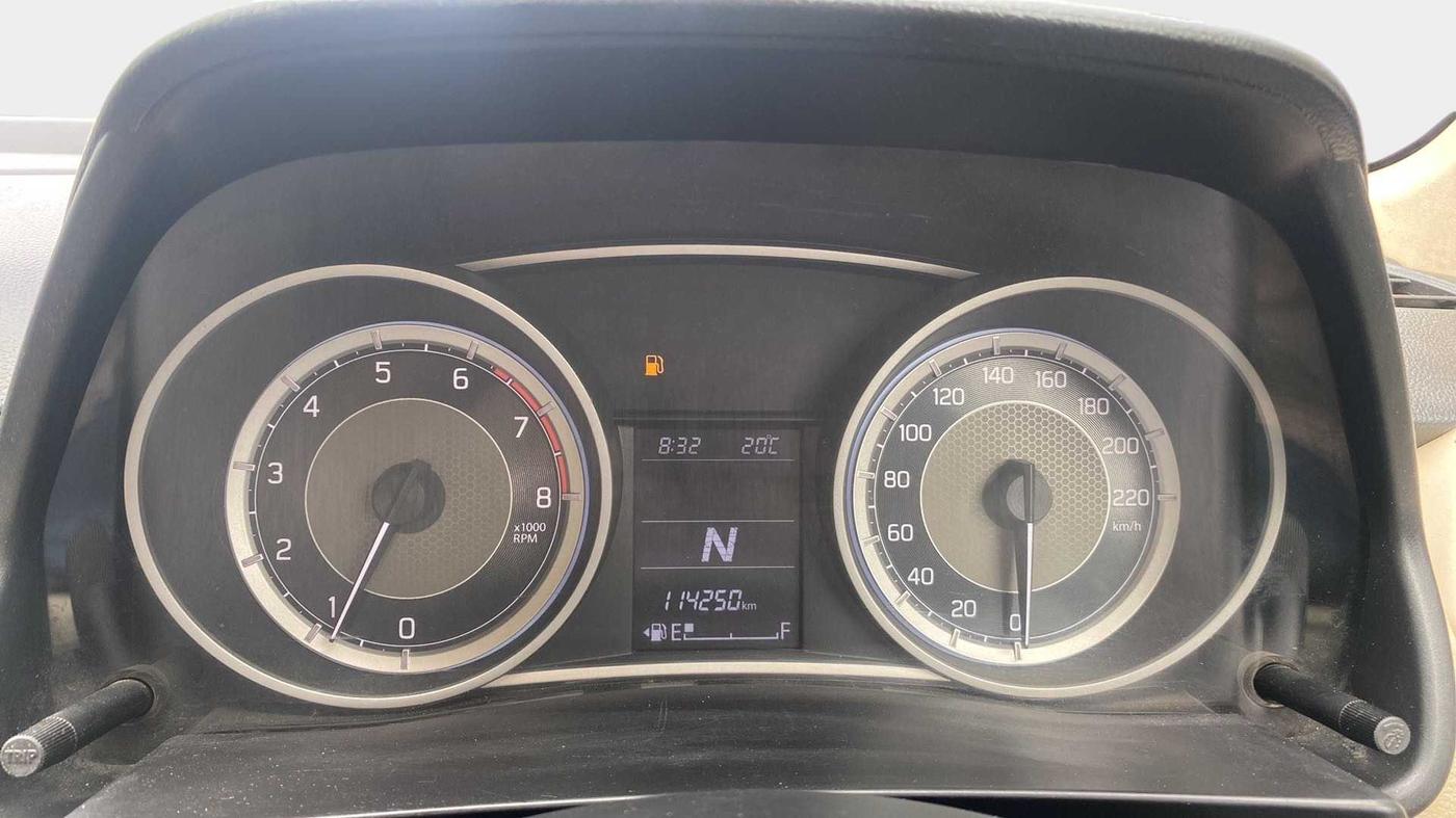 2019 Maruti Dzire VXI AMT, Petrol, Automatic, 1,14,253 km, Odometer Image