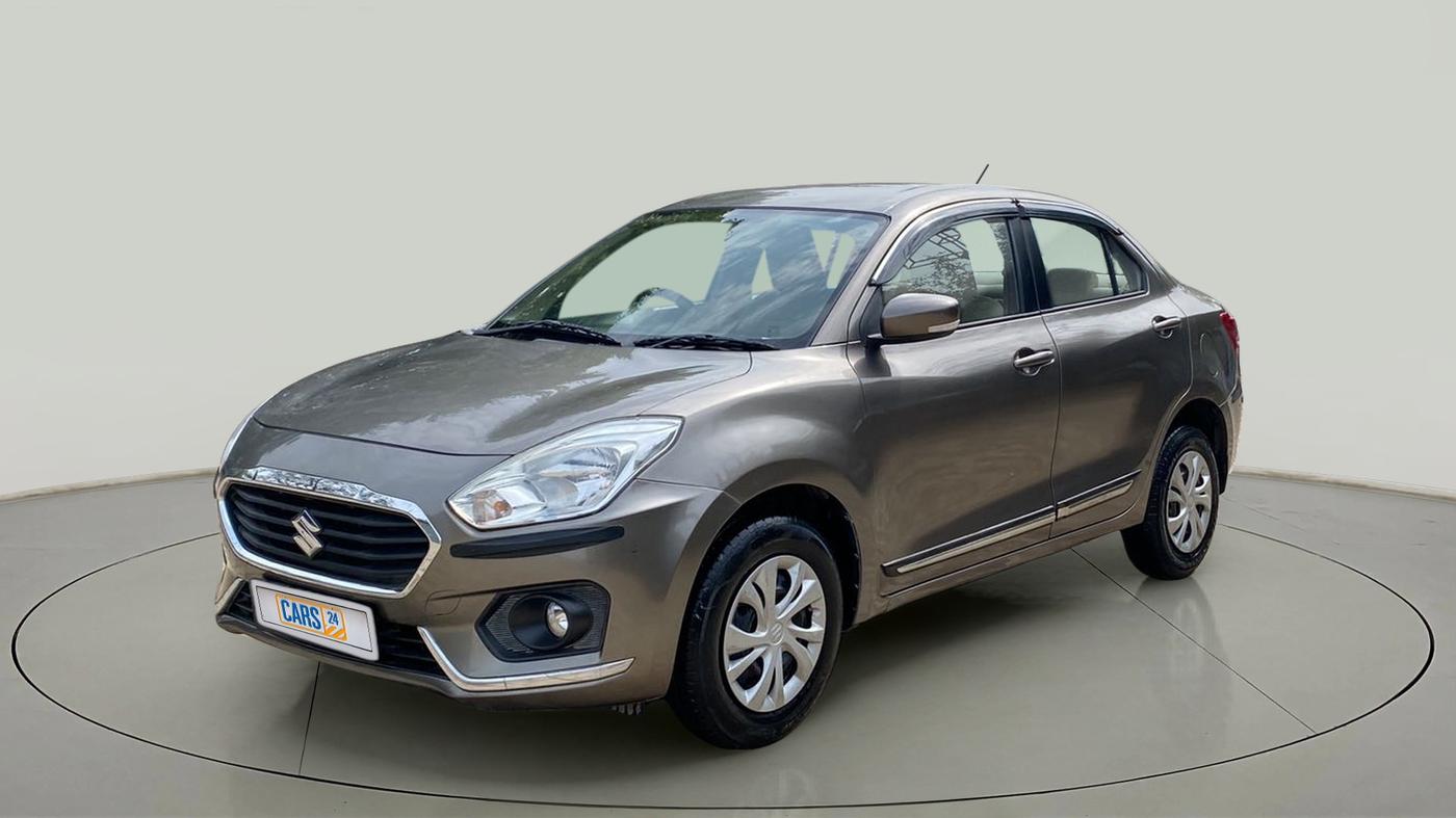 2019 Maruti Dzire VXI AMT, Petrol, Automatic, 1,14,253 km, Left Front Diagonal