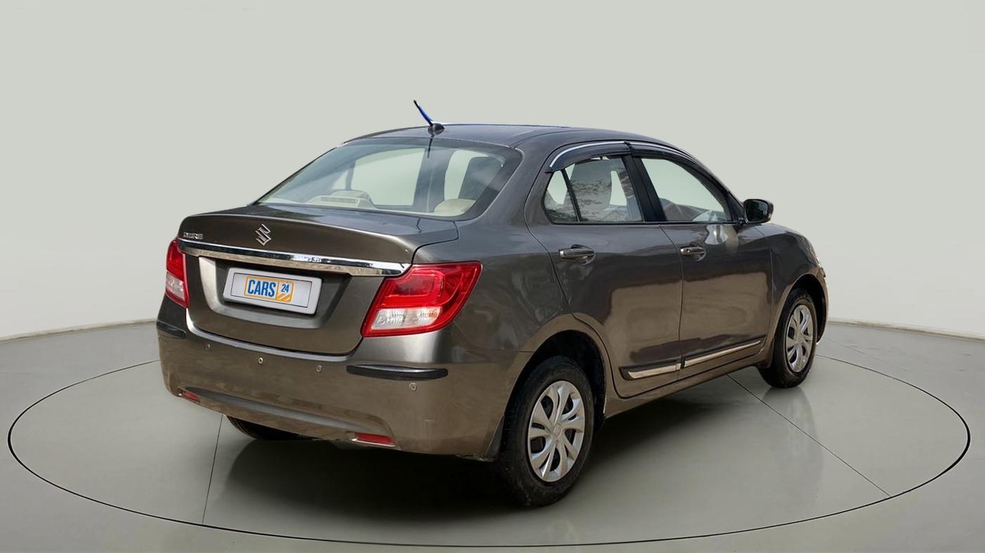 2019 Maruti Dzire VXI AMT, Petrol, Automatic, 1,14,253 km, Right Back Diagonal