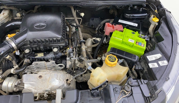 2022 Tata NEXON XZ PLUS (O) PETROL DARK EDITION, Petrol, Manual, 65,698 km, Engine View - Left