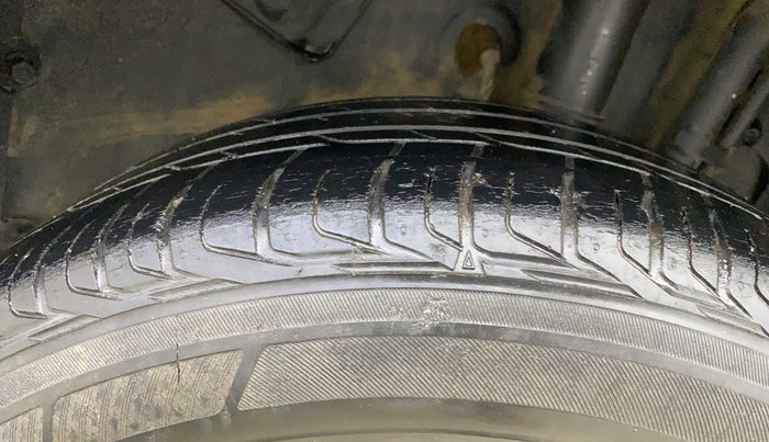 2022 Tata NEXON XZ PLUS (O) PETROL DARK EDITION, Petrol, Manual, 65,698 km, Left Rear Tyre Tread