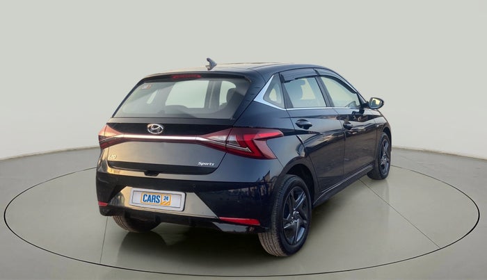 2023 Hyundai NEW I20 SPORTZ 1.2 AT, Petrol, Automatic, 10,620 km, Right Back Diagonal