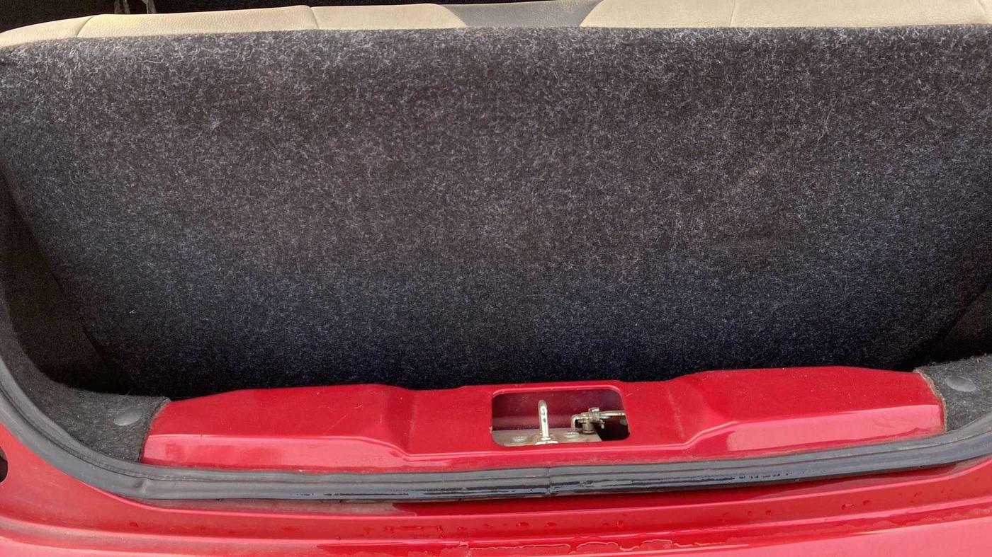 2018 Datsun Go Plus T, Petrol, Manual, 35,105 km, Boot Inside