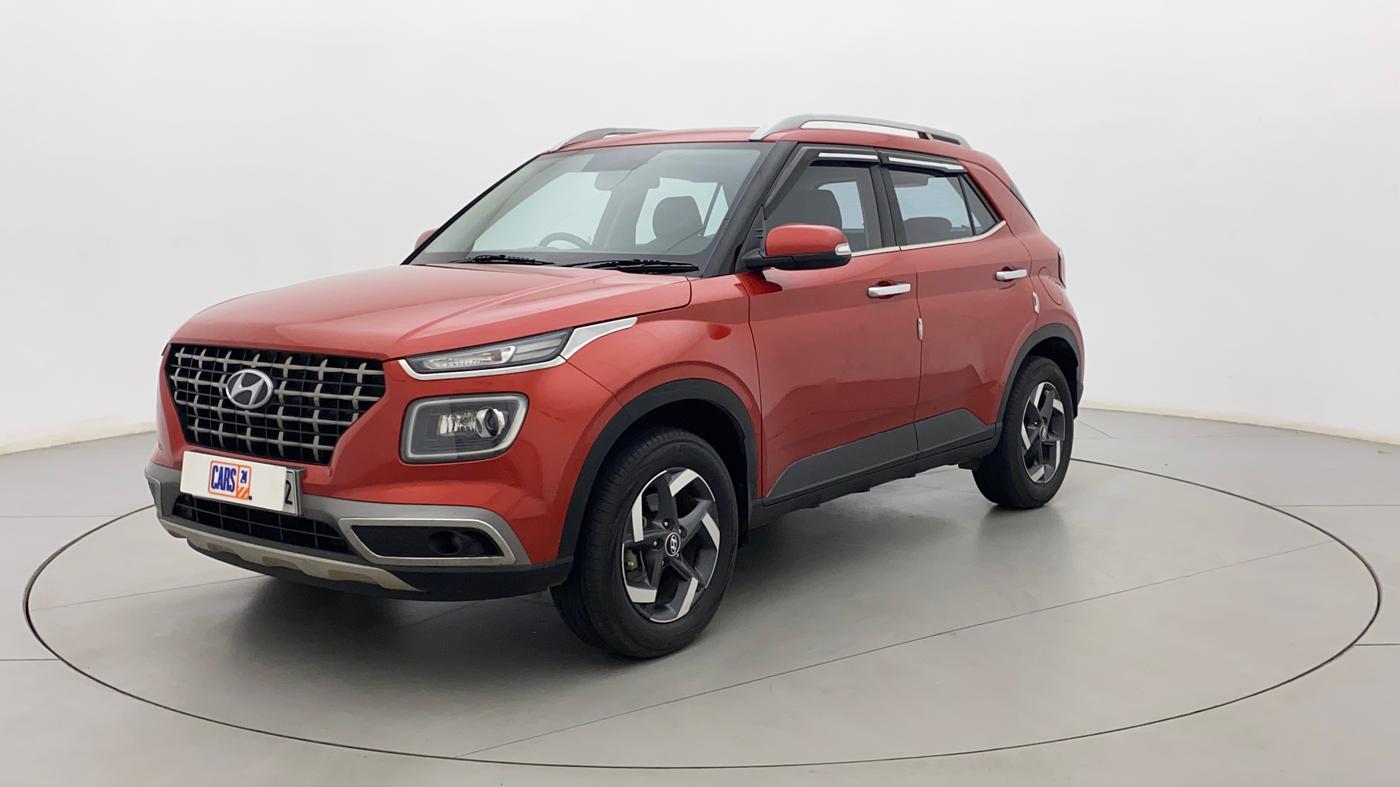 2019 Hyundai VENUE SX 1.0 (O) TURBO, Petrol, Manual, 49,825 km, Left Front Diagonal
