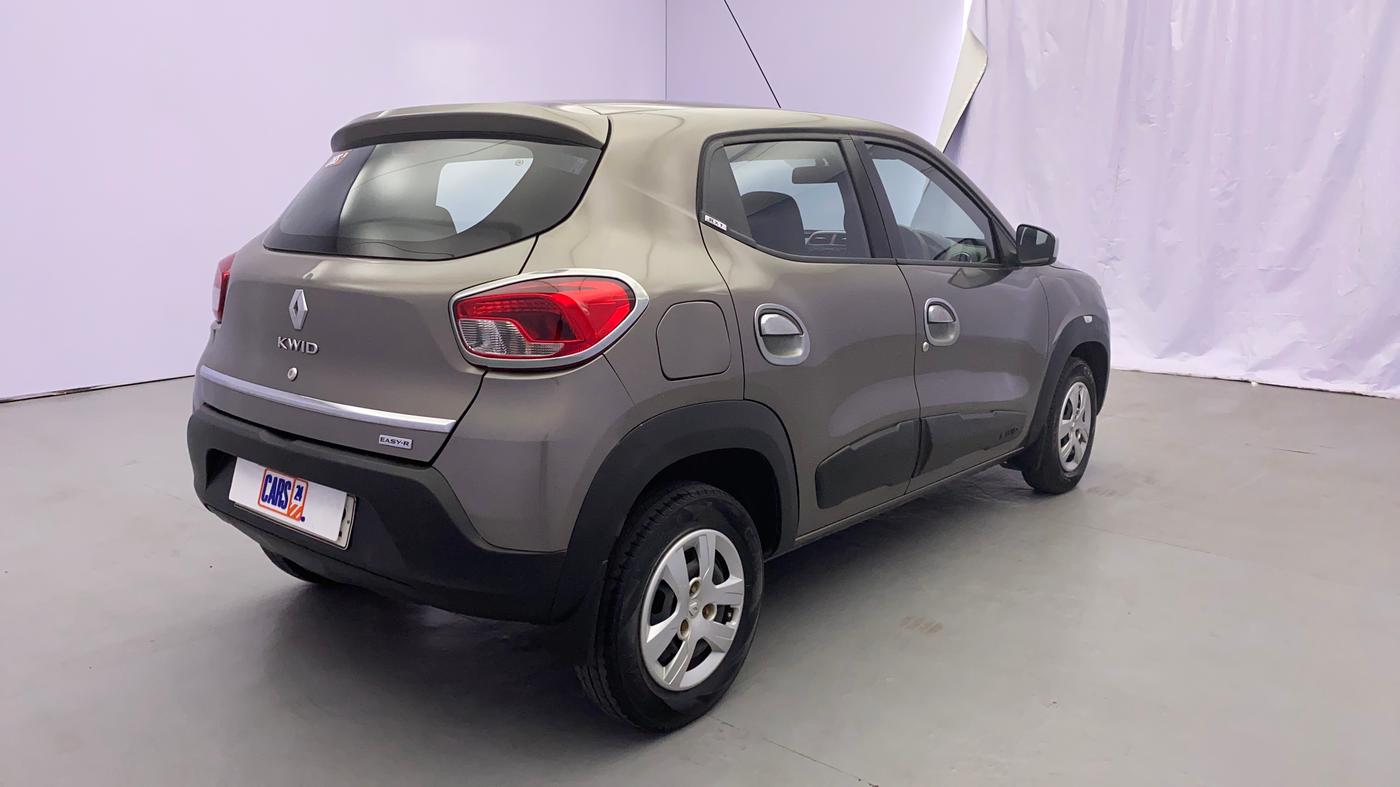 2017 Renault Kwid RXT 1.0 AMT, Petrol, Automatic, 43,109 km, Right Back Diagonal