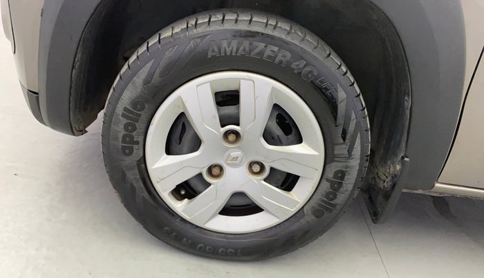 2017 Renault Kwid RXT 1.0 AMT, Petrol, Automatic, 43,109 km, Left Front Wheel