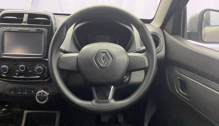 2017 Renault Kwid RXT 1.0 AMT, Petrol, Automatic, 43,109 km, Steering Wheel Close Up