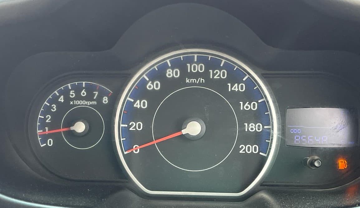 2011 Hyundai i10 MAGNA 1.2, Petrol, Manual, 85,644 km, Odometer Image
