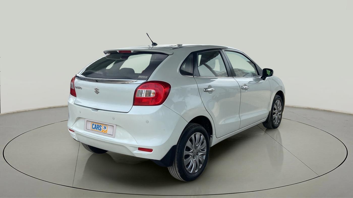 2017 Maruti Baleno ZETA CVT PETROL 1.2, Petrol, Automatic, 65,958 km, Right Back Diagonal