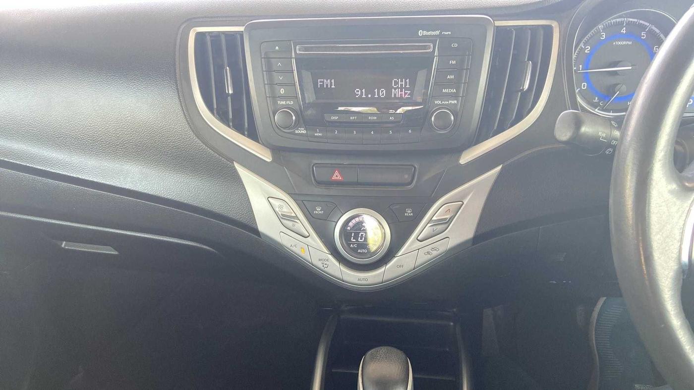2017 Maruti Baleno ZETA CVT PETROL 1.2, Petrol, Automatic, 65,958 km, Air Conditioner