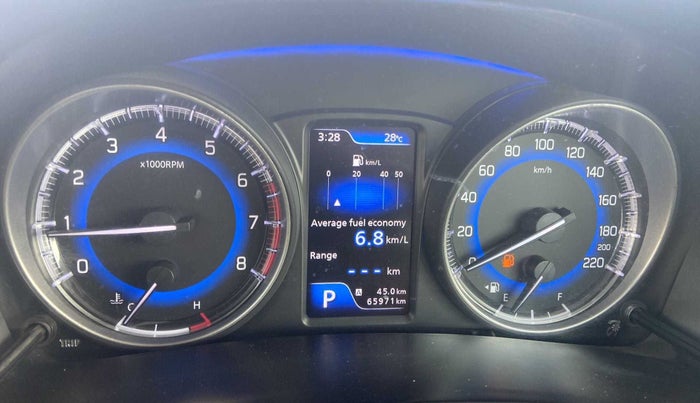 2017 Maruti Baleno ZETA CVT PETROL 1.2, Petrol, Automatic, 65,958 km, Odometer Image