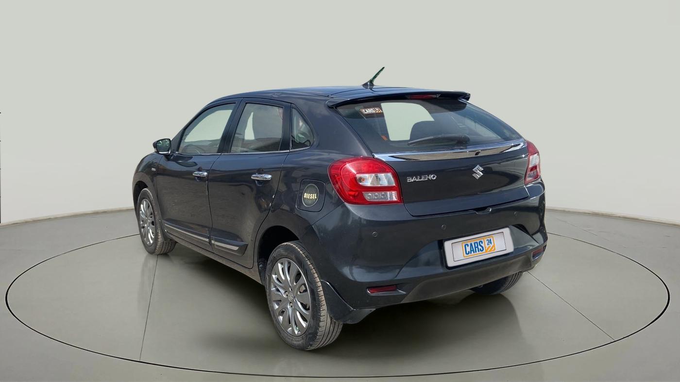 2017 Maruti Baleno ALPHA DIESEL 1.3, Diesel, Manual, 51,233 km, Left Back Diagonal