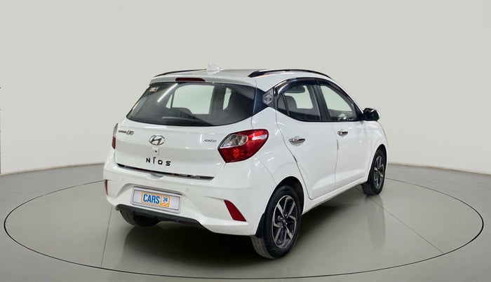 2022 Hyundai GRAND I10 NIOS ASTA 1.2 KAPPA VTVT, Petrol, Manual, 6,558 km, Right Back Diagonal