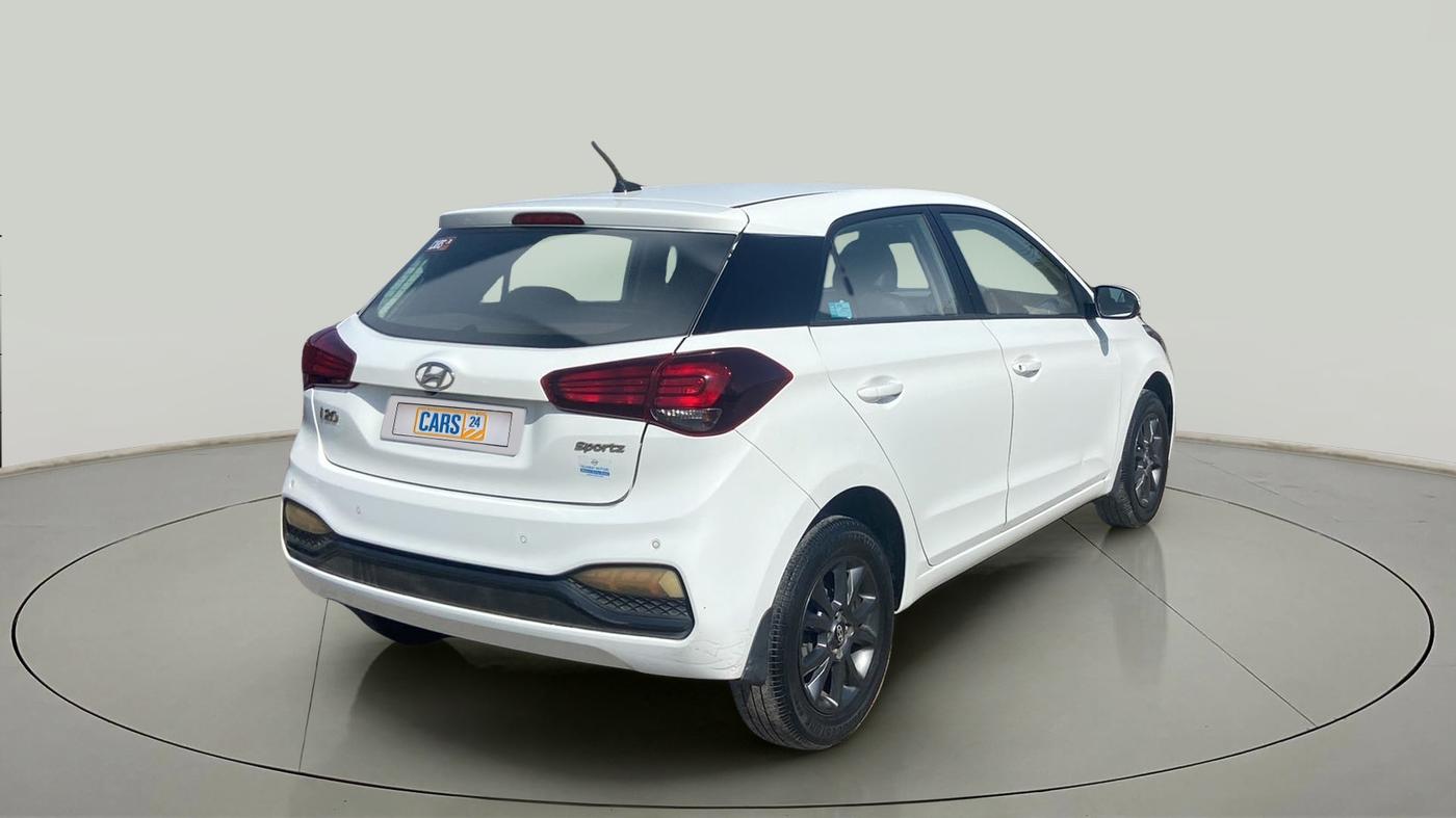 2019 Hyundai Elite i20 SPORTZ PLUS 1.2, Petrol, Manual, 42,376 km, Right Back Diagonal