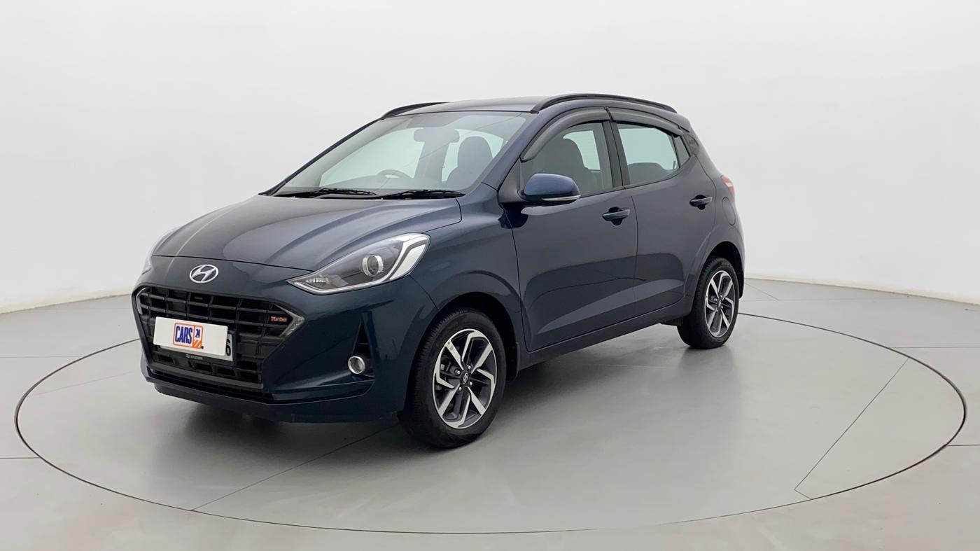 2022 Hyundai GRAND I10 NIOS SPORTZ 1.0 TURBO GDI, Petrol, Manual, 17,417 km, Left Front Diagonal