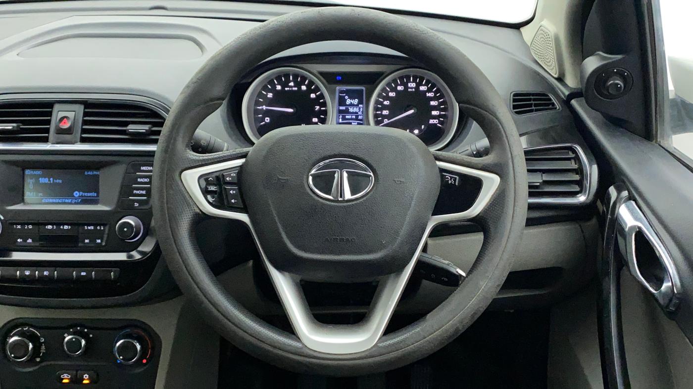 2016 Tata Tiago XZ PETROL, Petrol, Manual, 76,863 km, Steering Wheel Close Up