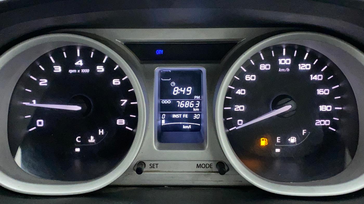 2016 Tata Tiago XZ PETROL, Petrol, Manual, 76,863 km, Odometer Image