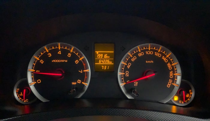 2017 Maruti Swift VXI O, Petrol, Manual, 64,226 km, Odometer Image