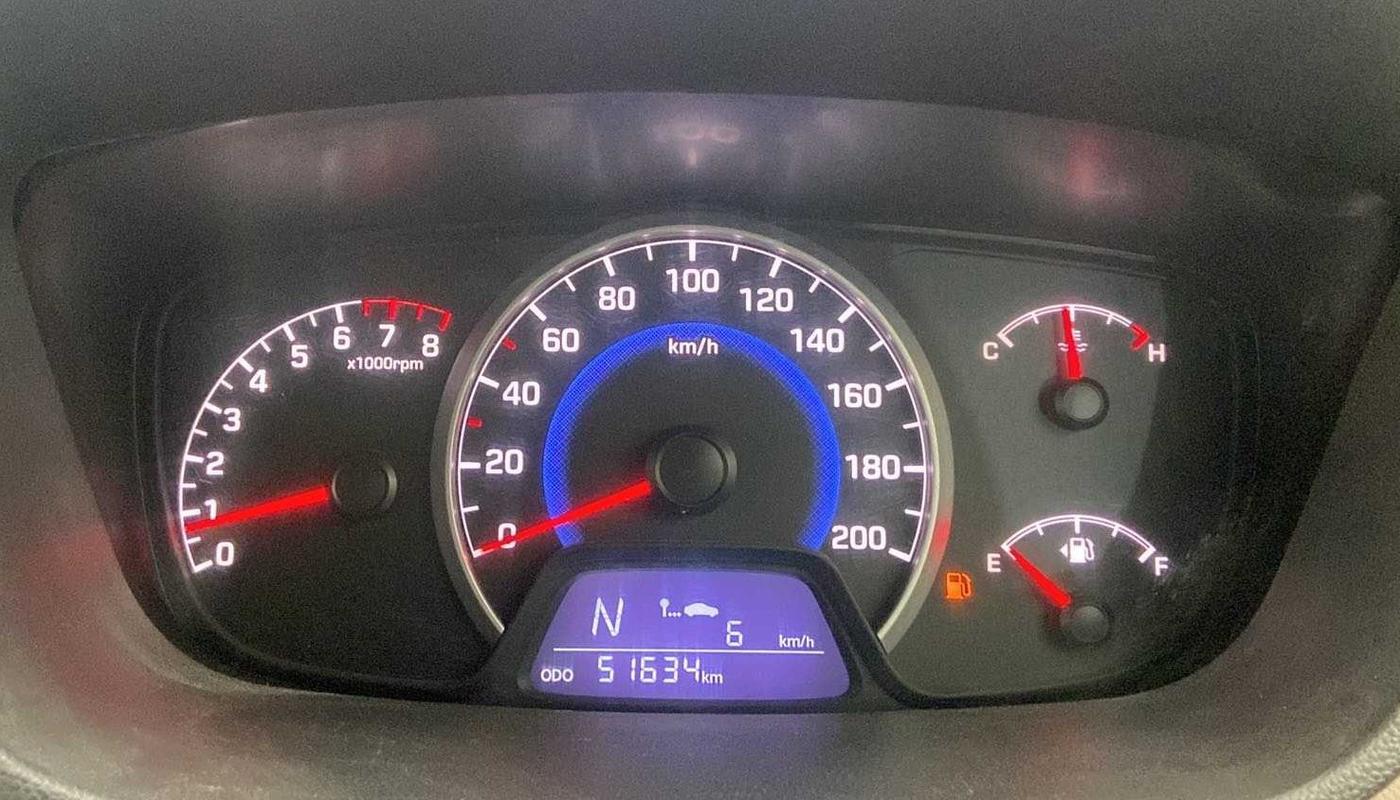 2016 Hyundai Grand i10 MAGNA AT 1.2 KAPPA VTVT, Petrol, Automatic, 51,747 km, Odometer Image