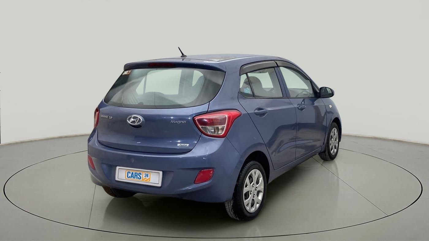 2016 Hyundai Grand i10 MAGNA AT 1.2 KAPPA VTVT, Petrol, Automatic, 51,747 km, Right Back Diagonal