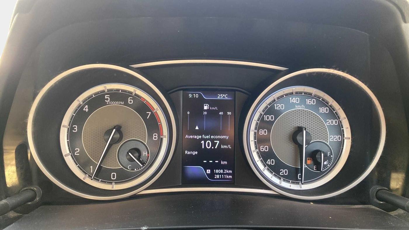 2021 Maruti Dzire ZXI Plus, Petrol, Manual, 28,085 km, Odometer Image