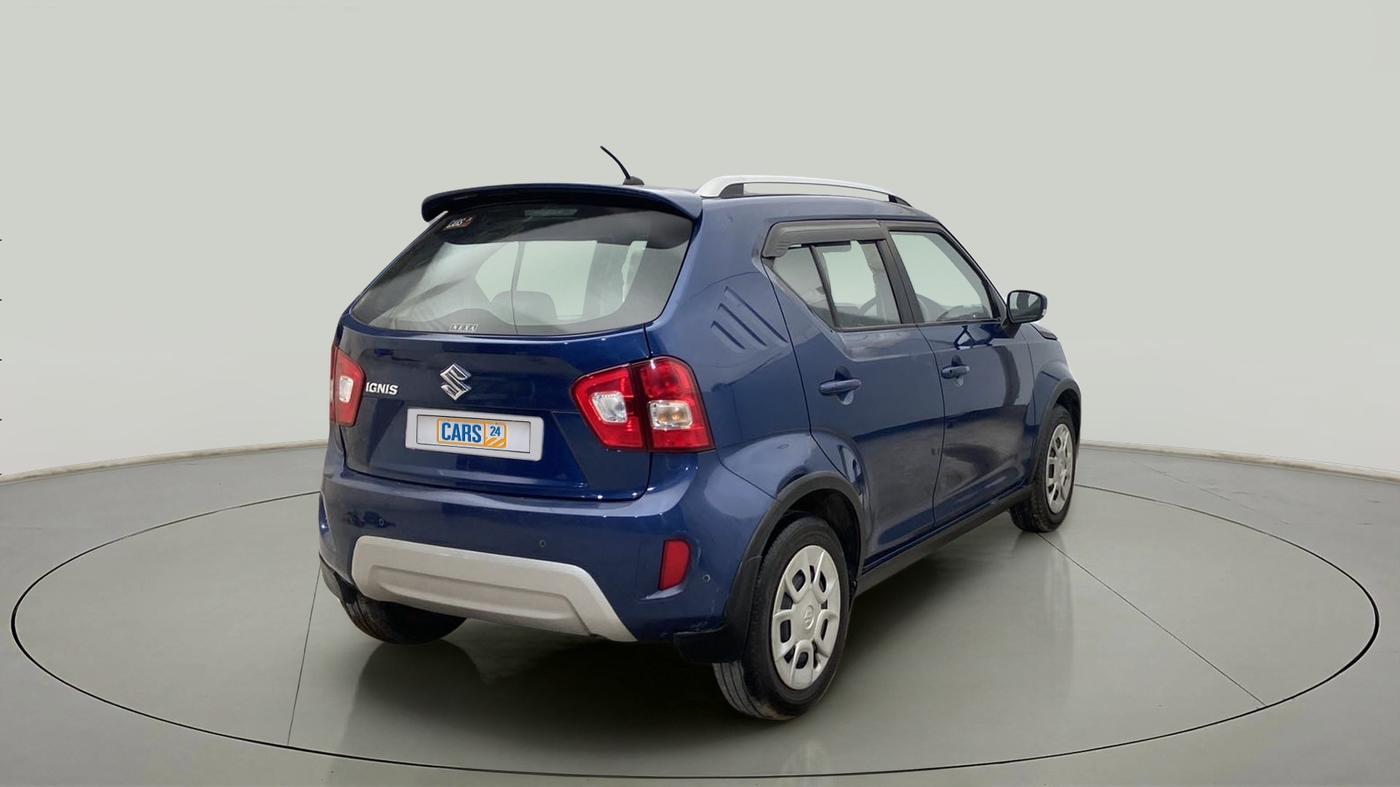 2020 Maruti IGNIS DELTA 1.2, Petrol, Manual, 18,930 km, Right Back Diagonal