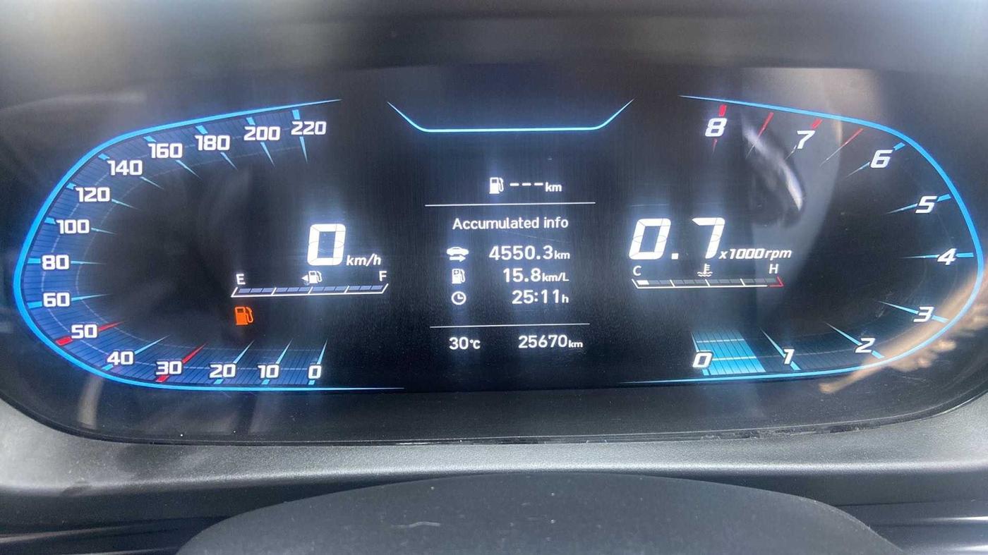 2021 Hyundai NEW I20 SPORTZ 1.2 MT DUAL TONE, Petrol, Manual, 25,665 km, Odometer Image