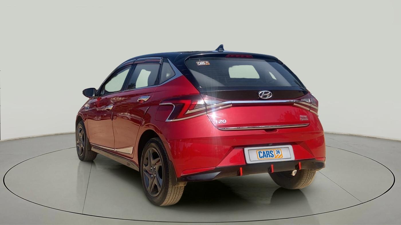 2021 Hyundai NEW I20 SPORTZ 1.2 MT DUAL TONE, Petrol, Manual, 25,665 km, Left Back Diagonal