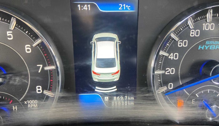 2018 Maruti Ciaz ALPHA 1.5 SHVS PETROL, Petrol, Manual, 35,692 km, Odometer Image