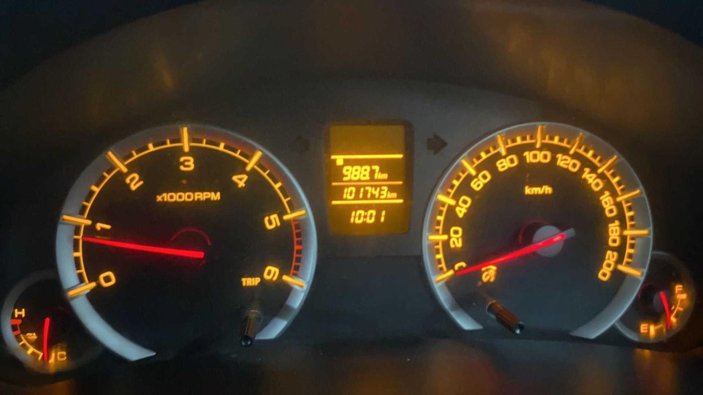 2014 Maruti Swift VDI, Diesel, Manual, 1,01,707 km, Odometer Image