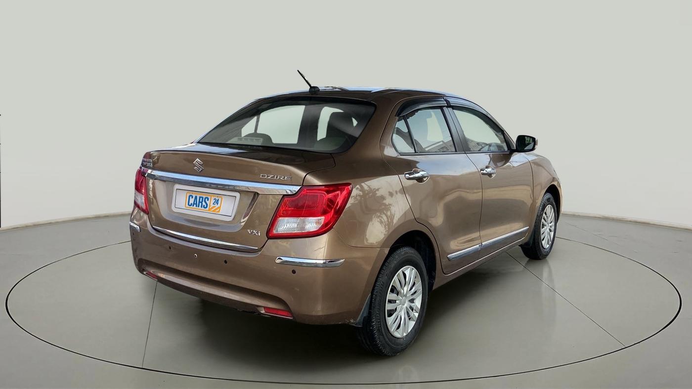 2017 Maruti Dzire VXI, Petrol, Manual, 42,483 km, Right Back Diagonal