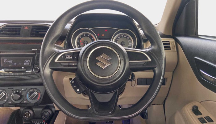 2017 Maruti Dzire VXI, Petrol, Manual, 42,483 km, Steering Wheel Close Up