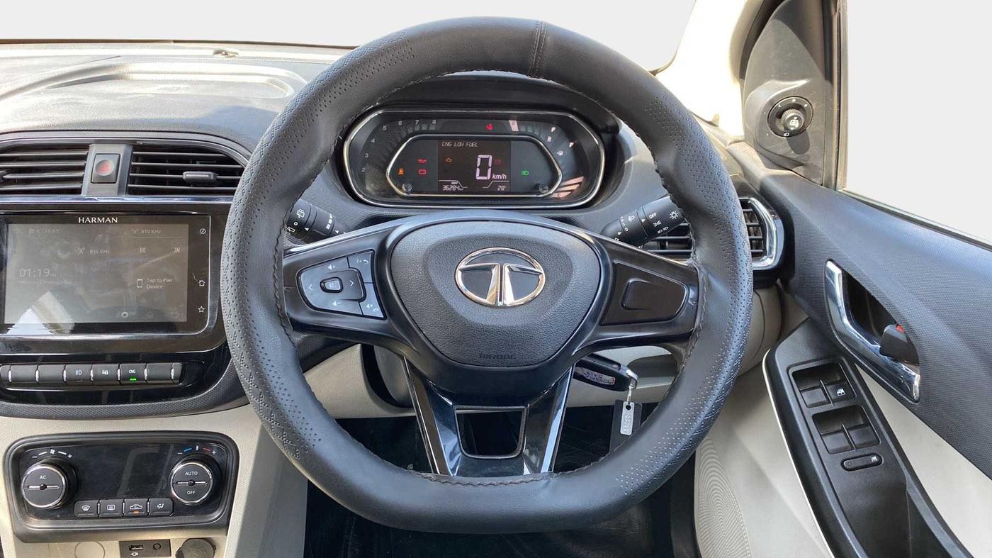 2022 Tata Tiago XZ PLUS CNG, CNG, Manual, 36,275 km, Steering Wheel Close Up