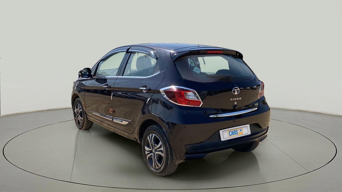 2022 Tata Tiago XZ PLUS CNG, CNG, Manual, 36,275 km, Left Back Diagonal
