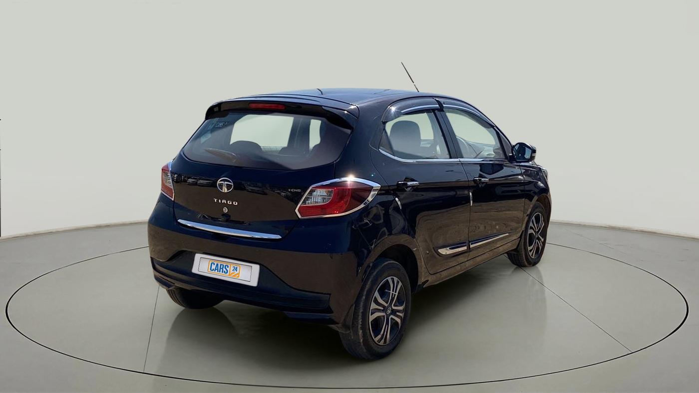 2022 Tata Tiago XZ PLUS CNG, CNG, Manual, 36,275 km, Right Back Diagonal