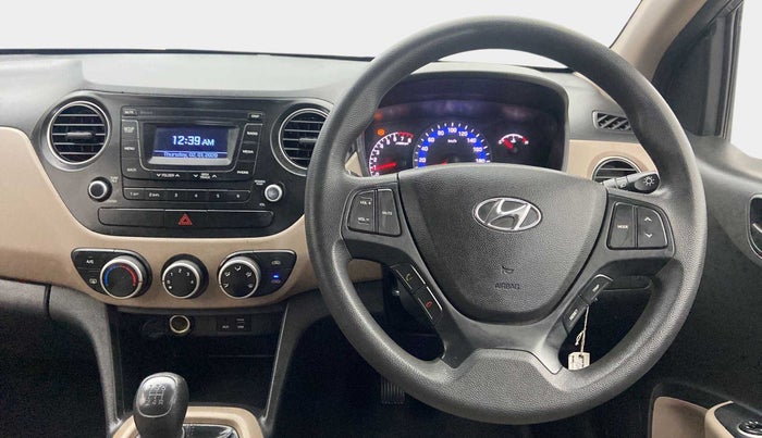 2018 Hyundai Xcent S 1.2, Petrol, Manual, 34,834 km, Steering Wheel Close Up