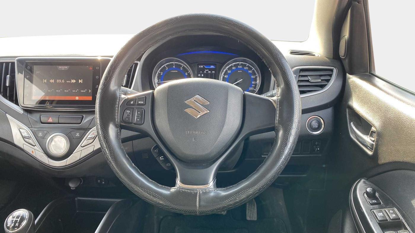 2021 Maruti Baleno ZETA PETROL 1.2, Petrol, Manual, 25,977 km, Steering Wheel Close Up