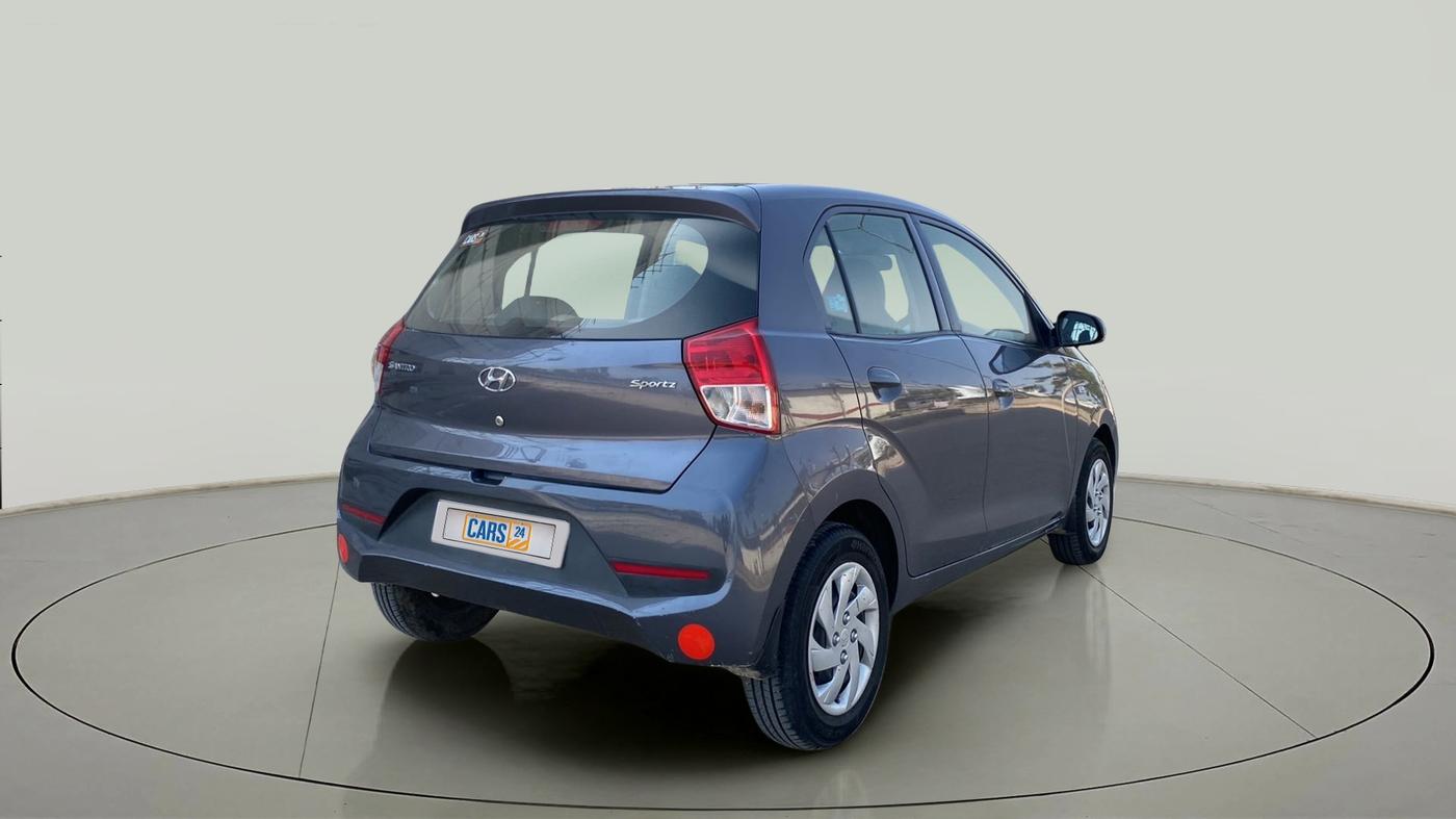 2018 Hyundai NEW SANTRO SPORTZ AMT, Petrol, Automatic, 10,276 km, Right Back Diagonal