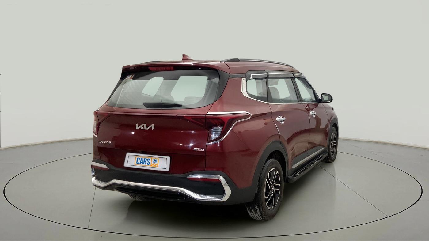 2022 KIA CARENS LUXURY PLUS 1.4 PETROL 6 STR, Petrol, Manual, 9,450 km, Right Back Diagonal