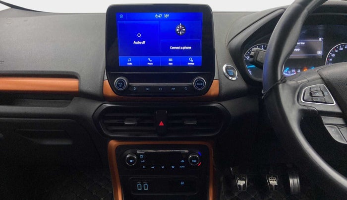 2020 Ford Ecosport TITANIUM 1.5 SPORTS(SUNROOF) PETROL, Petrol, Manual, 50,309 km, Air Conditioner