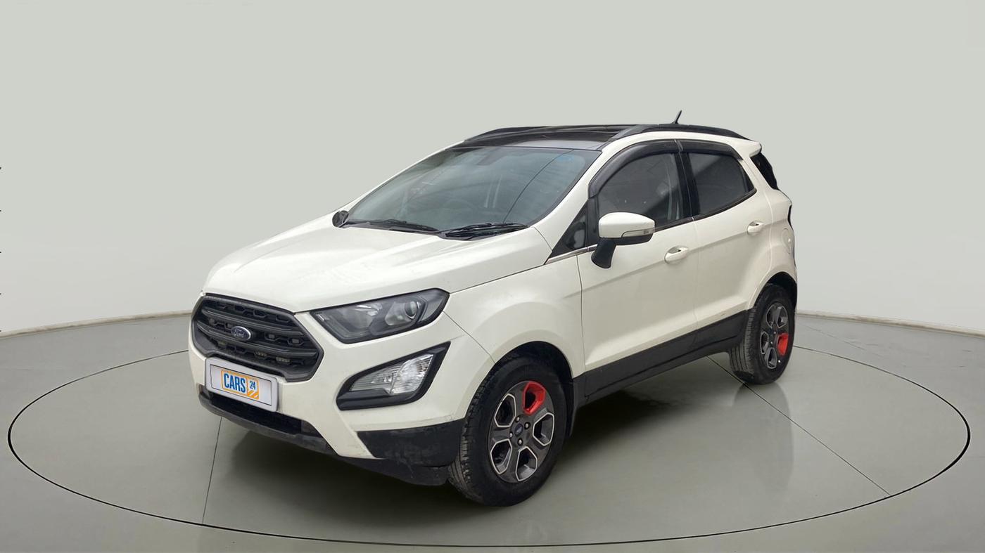 2020 Ford Ecosport TITANIUM 1.5 SPORTS(SUNROOF) PETROL, Petrol, Manual, 50,309 km, Left Front Diagonal