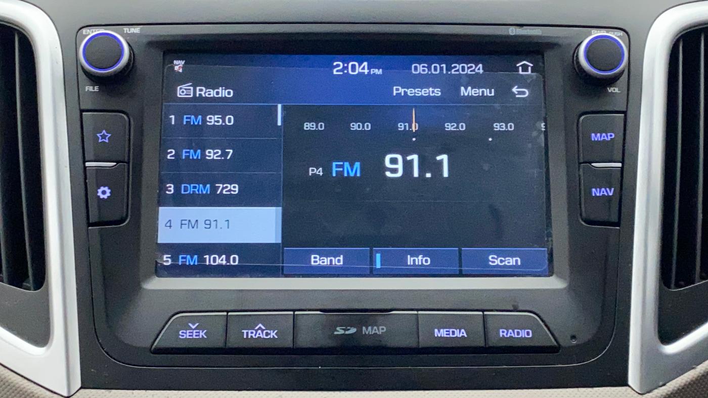 2019 Hyundai Creta SX (O) EXECUTIVE 1.6 PETROL, Petrol, Manual, 44,692 km, Infotainment System