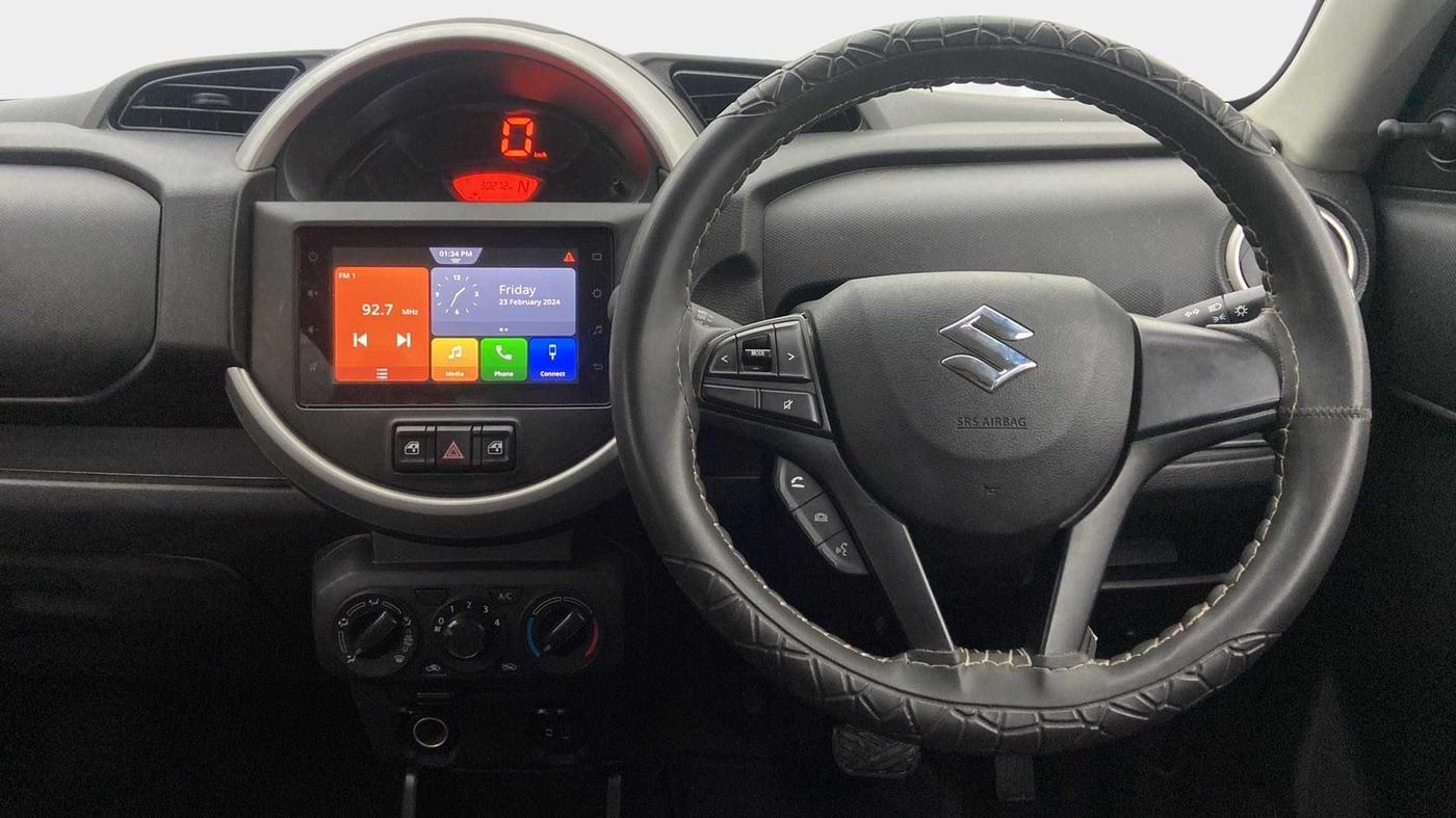 2021 Maruti S PRESSO VXI PLUS AMT, Petrol, Automatic, 30,271 km, Steering Wheel Close Up
