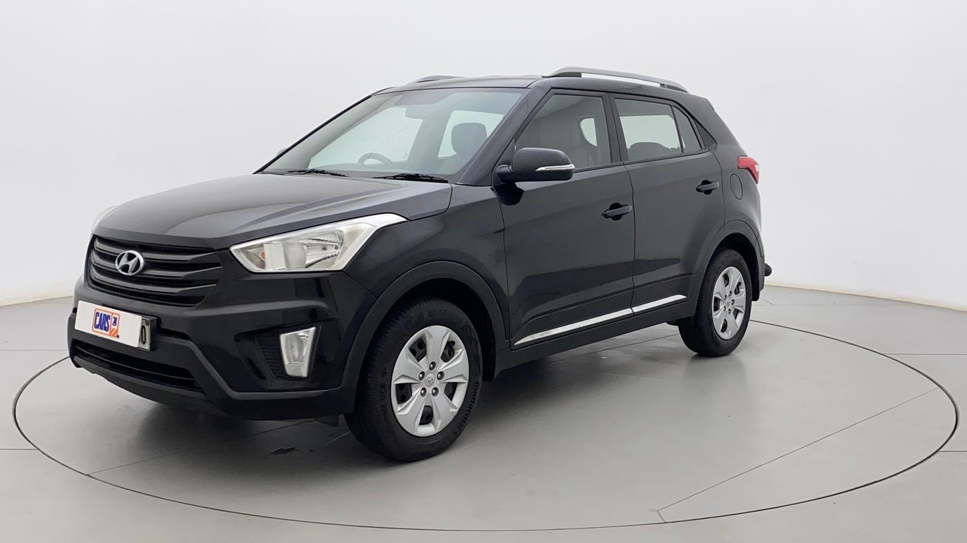 2017 Hyundai Creta E PLUS 1.4 DIESEL, Diesel, Manual, 67,722 km, Left Front Diagonal