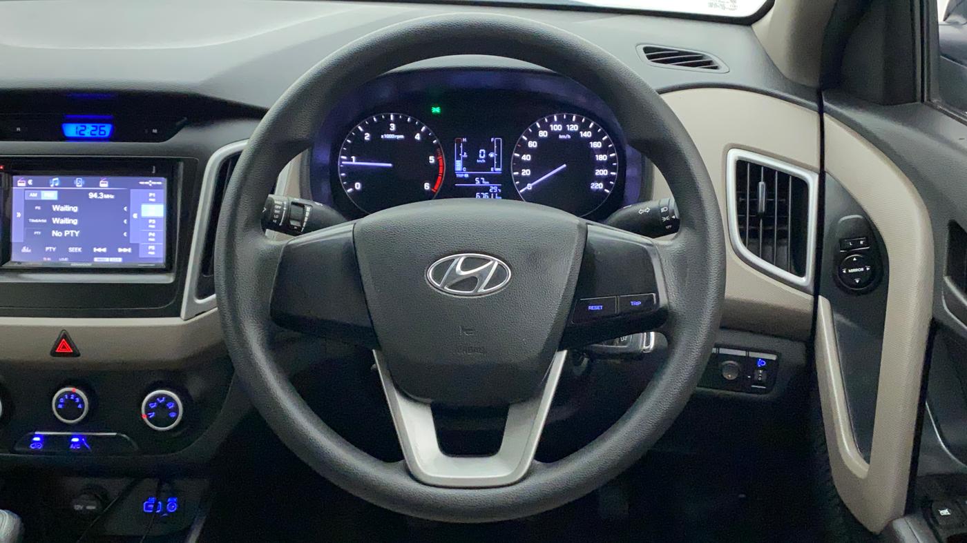 2017 Hyundai Creta E PLUS 1.4 DIESEL, Diesel, Manual, 67,722 km, Steering Wheel Close Up