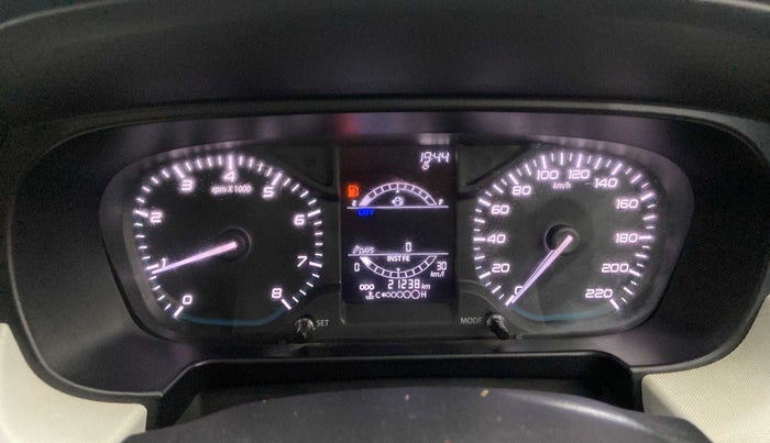 2021 Tata PUNCH ACCOMPLISHED MT, Petrol, Manual, 21,222 km, Odometer Image