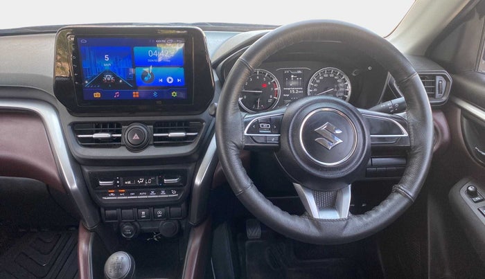 2023 Maruti Grand Vitara SIGMA SMART HYBRID, Petrol, Manual, 8,908 km, Steering Wheel Close Up
