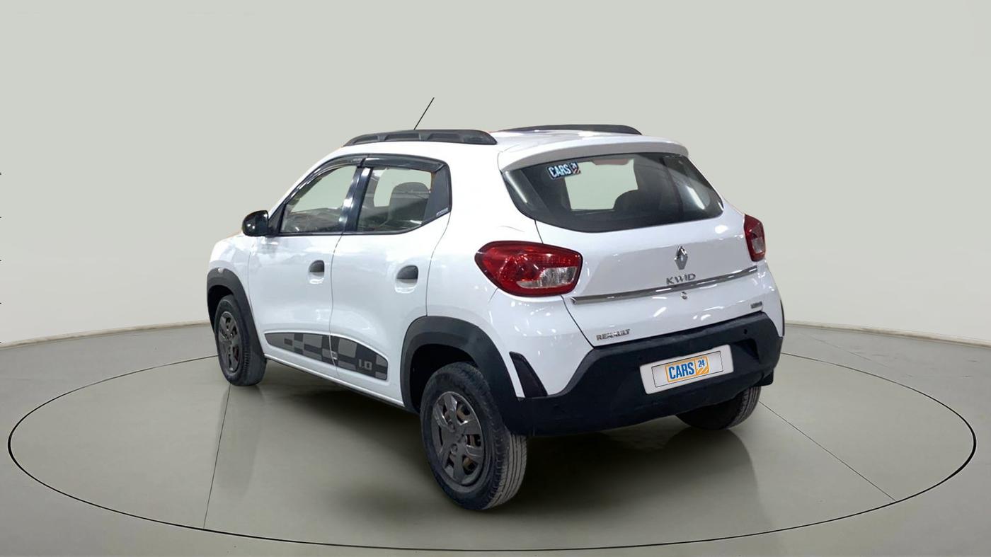 2017 Renault Kwid RXL 1.0 AMT, Petrol, Automatic, 48,608 km, Left Back Diagonal