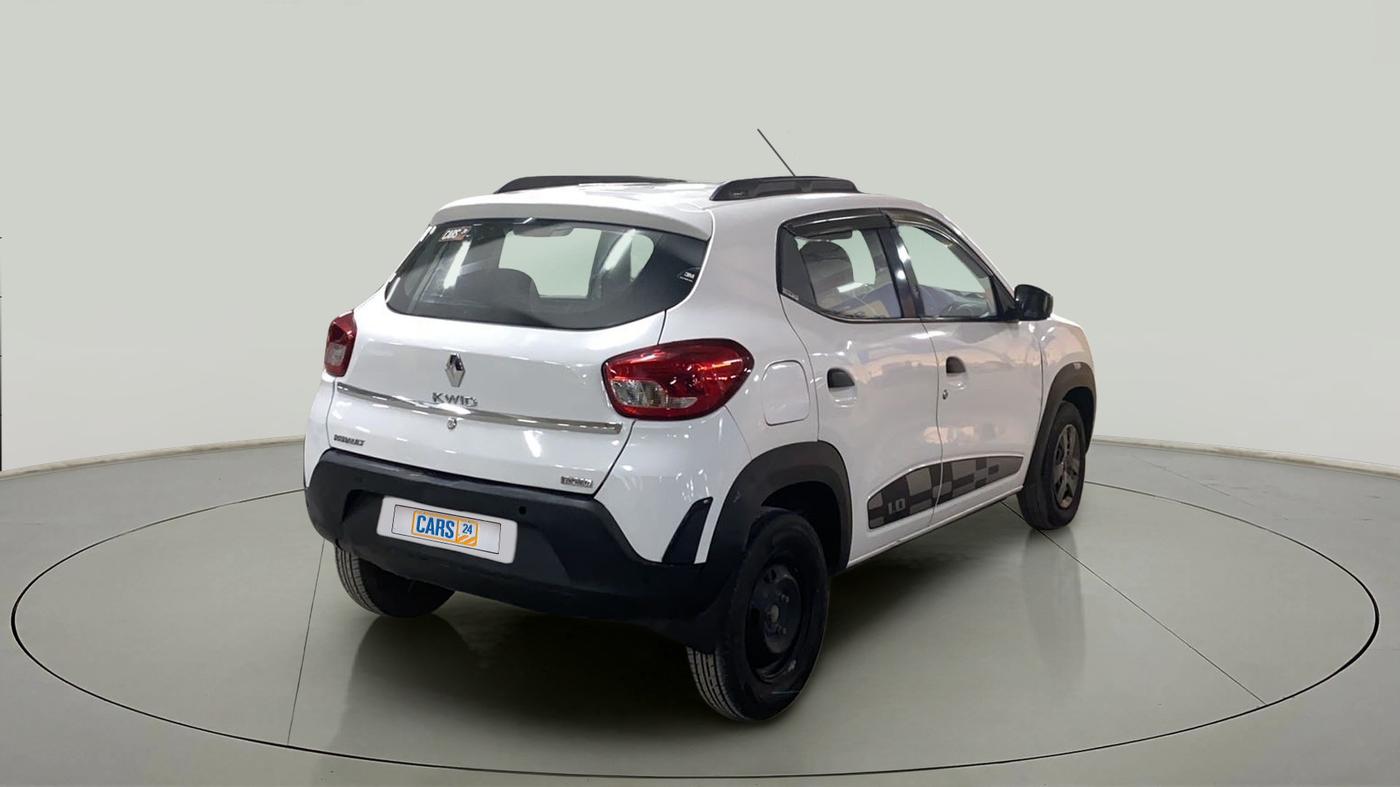 2017 Renault Kwid RXL 1.0 AMT, Petrol, Automatic, 48,608 km, Right Back Diagonal