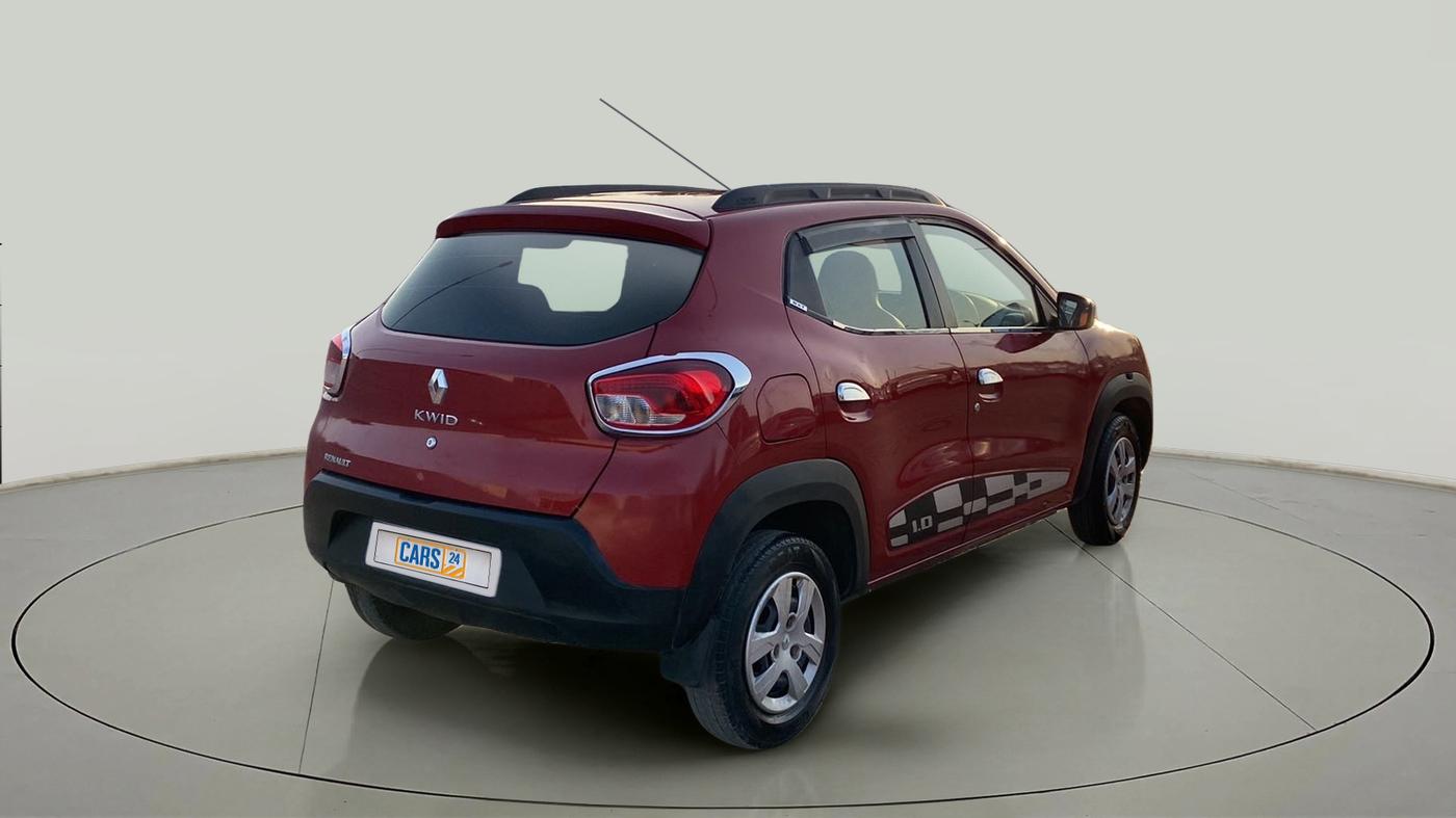 2016 Renault Kwid RXT 1.0, Petrol, Manual, 68,528 km, Right Back Diagonal